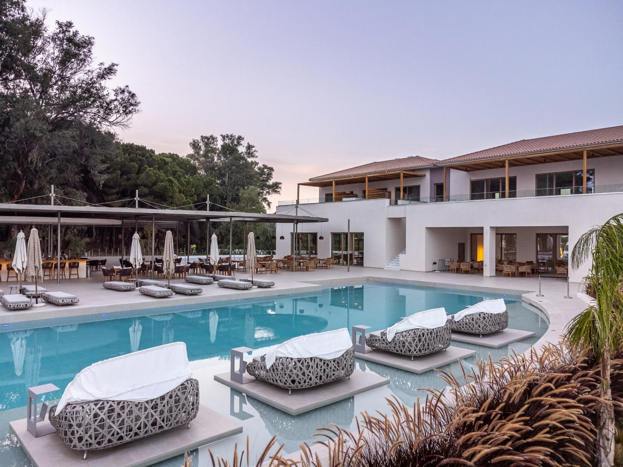 Grand Elis Hotel & Spa Resort Kourouta Exterior foto